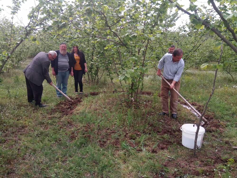 Bahçeleme Teknikleri Anlatıldı.